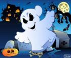 Drawing of ghost for children