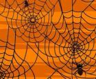 Halloween spiders