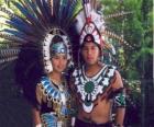 Aztec Prince and Princess