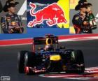 Sebastian Vettel - Red Bull - 2012 United States Grand Prix, 2º classified