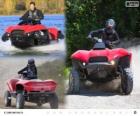 The Gibbs Quadski is an amphibious quad bike/ATV prototype