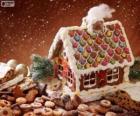 Sweet and pretty a gingerbread house