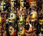 Classic carnival masks