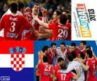 Croatia bronze medal at Handball World 2013