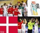 Denmark at handball 2013 World Cup silver medal