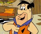 Fred Flintstone, main character of the adventures of The Flintstones