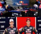 Scuderia Toro Rosso 2013, Jean-Eric Vergne and Daniel Ricciardo