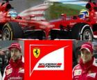 Scuderia Ferrari 2013, Fernando Alonso and Felipe Massa