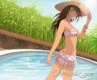 Oh My Dollz girl in summer