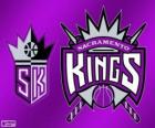 Logo Sacramento Kings, NBA team. Pacific Division, Western Conference