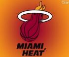 Logo Miami Heat, NBA team. Southeast Division, Eastern Conference