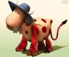 The cow Ermintrude, one of the characters from The Magic Roundabout