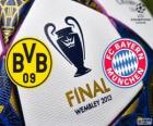 Borussia Dormunt vs Bayern Munich. Final UEFA Champions League 2012-2013. Wembley Stadium, London, Great Britain