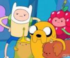 Several characters from AdventureTime