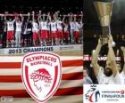 Olympiacos Piraeus, Euroleague Basketball 2013 champion