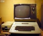 The Apple II was the first mass-produced microcomputer series (1977)