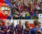 CSKA Moscow, champion of the Russian Football League, Premier League 2012-2013