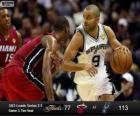 2013 NBA Finals, 3rd match, Miami Heat 77 - San Antonio Spurs 113