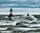 Lake Michigan, USA