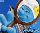 The Vanity Smurf, one of the smurfs in the Paris's adventures