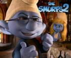 Smurfette and Brainy Smurf