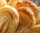Ears of puff pastry