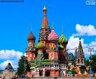 The Saint Basil's Cathedral, is an orthodox temple located in the Red square of Moscow city, Russia