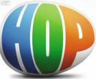 Logo of Hop, the film