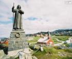 Statue of Hans Egede, Nuuk, Greenland