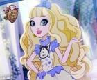 Blondie Lockes, a Royal young girl in Ever After High