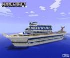 Minecraft cruise ship