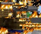 Minecraft fire