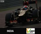 Romain Grosjean - Lotus - 2013 Indian Grand Prix, 3rd classified