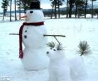 Two snowmen