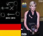 Coach of the Year FIFA 2013 for Women's football winner Silvia Neid