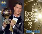 FIFA Ballon d'Or 2013 winner Cristiano Ronaldo