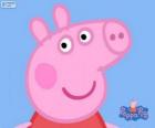 The face of Peppa Pig