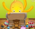 Pypus and its toys box