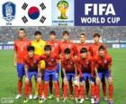 Selection of South Korea, Group H, Brazil 2014