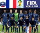 Selection of France, Group E, Brazil 2014