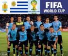 Selection of Uruguay, Group D, Brazil 2014