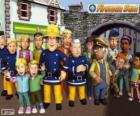 Main characters of fireman Sam