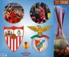 Sevilla vs Benfica. Europe League 2013-2014 Final in the Juventus Stadium, Turin, Italy