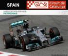 Nico Rosberg - Mercedes - 2014 Spanish Grand Prix, 2º classified