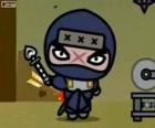 Tobe, the main villain from Pucca who always tries to vengeance on Garu