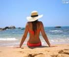 Girl on the beach