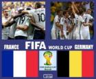 France - Germany, quarter-finals, Brazil 2014