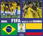 Brazil - Colombia, quarter-finals, Brazil 2014