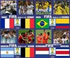 Quarter-finals, Brazil 2014