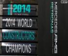 Mercedes AMG Petronas 2014 FIA Formula One Constructors' World Champion